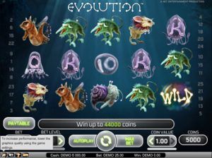 Играть бесплатно в Evolution - игровые автоматы онлайн!