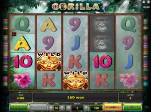 Игровой автомат Gorilla без СМС и без регистрации